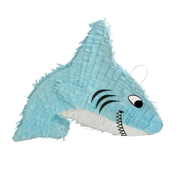 Piñata Lichtblauwe Haai 56cm