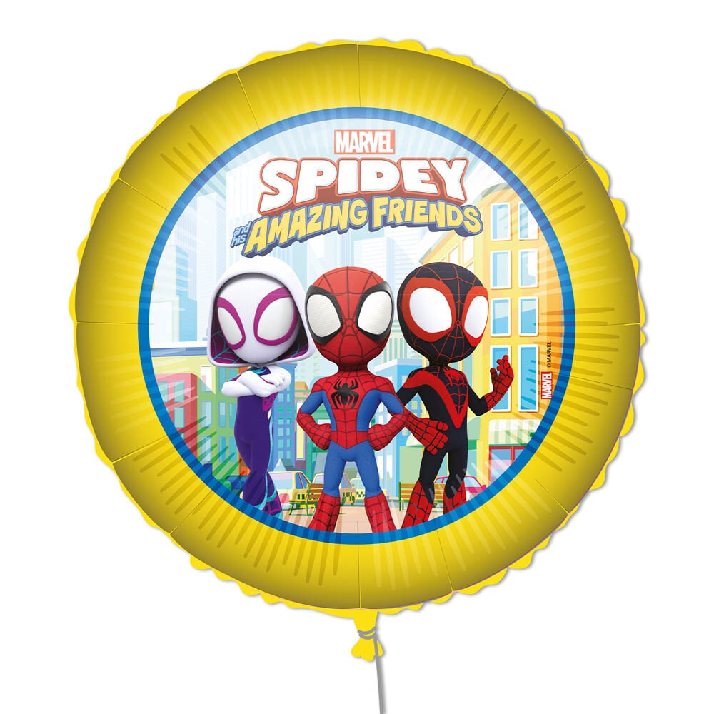 Spidey - Folieballon met ballongewicht