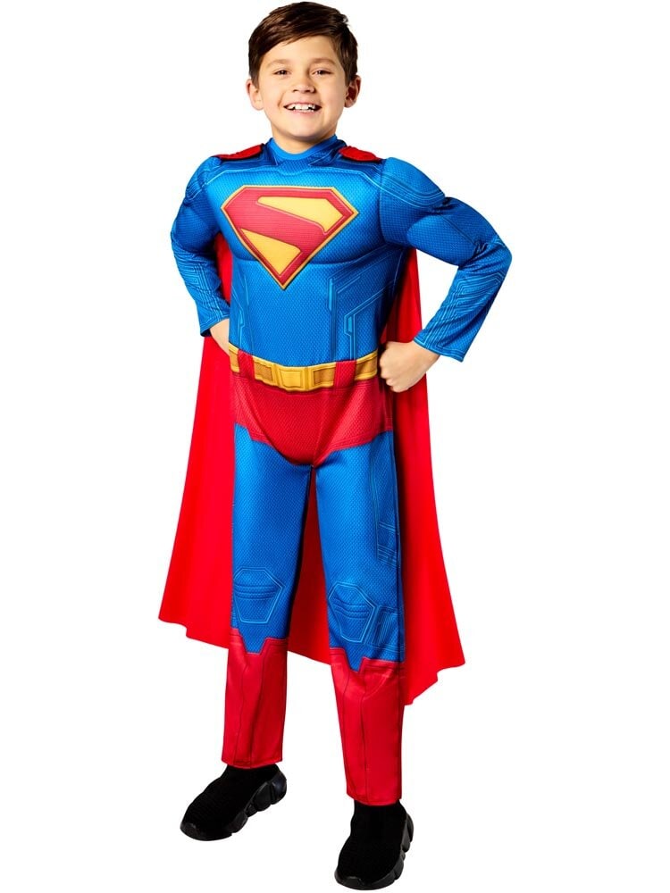 Superman Kostuum Deluxe Kind 7-8 jaar