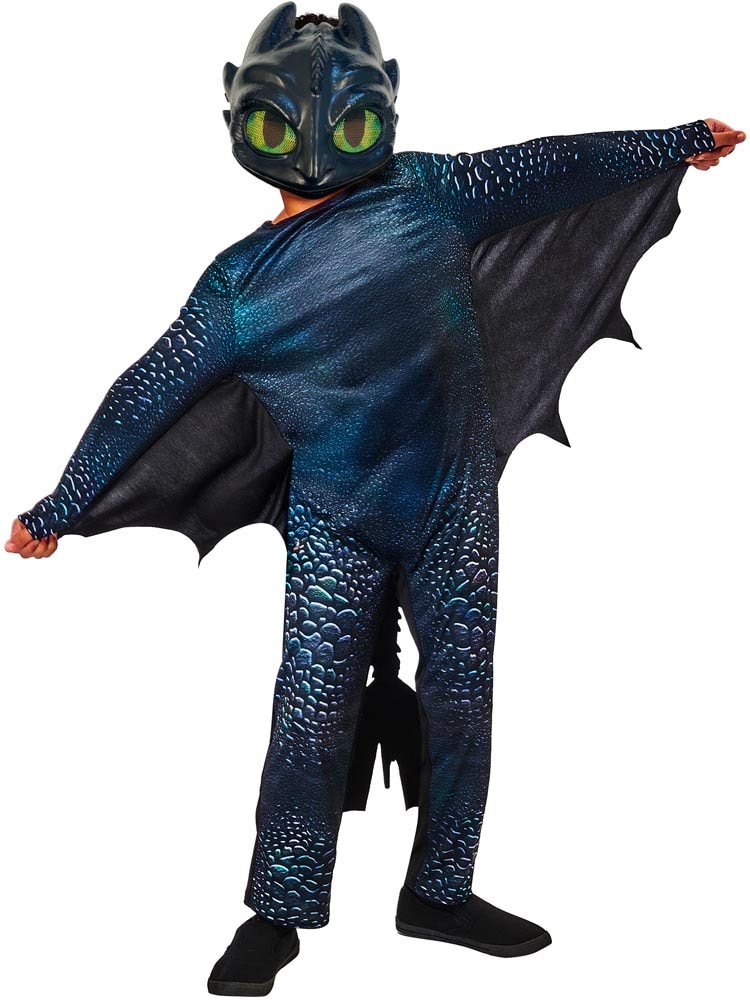 Hoe Tem Je Een Draak Tandloos Kostuum Kind 5-6 jaar