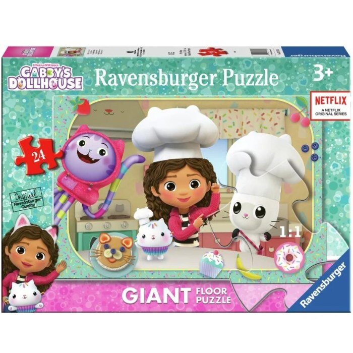 Ravensburger Vloerpuzzel - Gabby's Dollhouse 24 stukjes