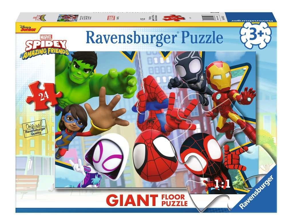 Ravensburger Vloerpuzzel - Spidey 24 stukjes