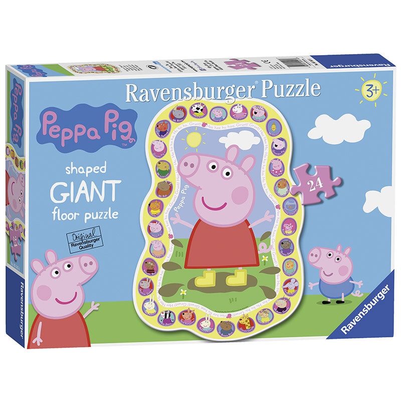 Ravensburger Puzzel - Gevormd Peppa Pig 24 stukjes
