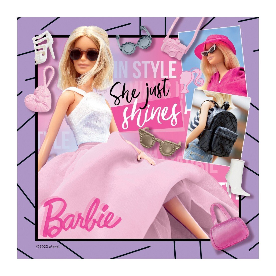 Ravensburger Puzzel - Barbie 3x49 stukjes