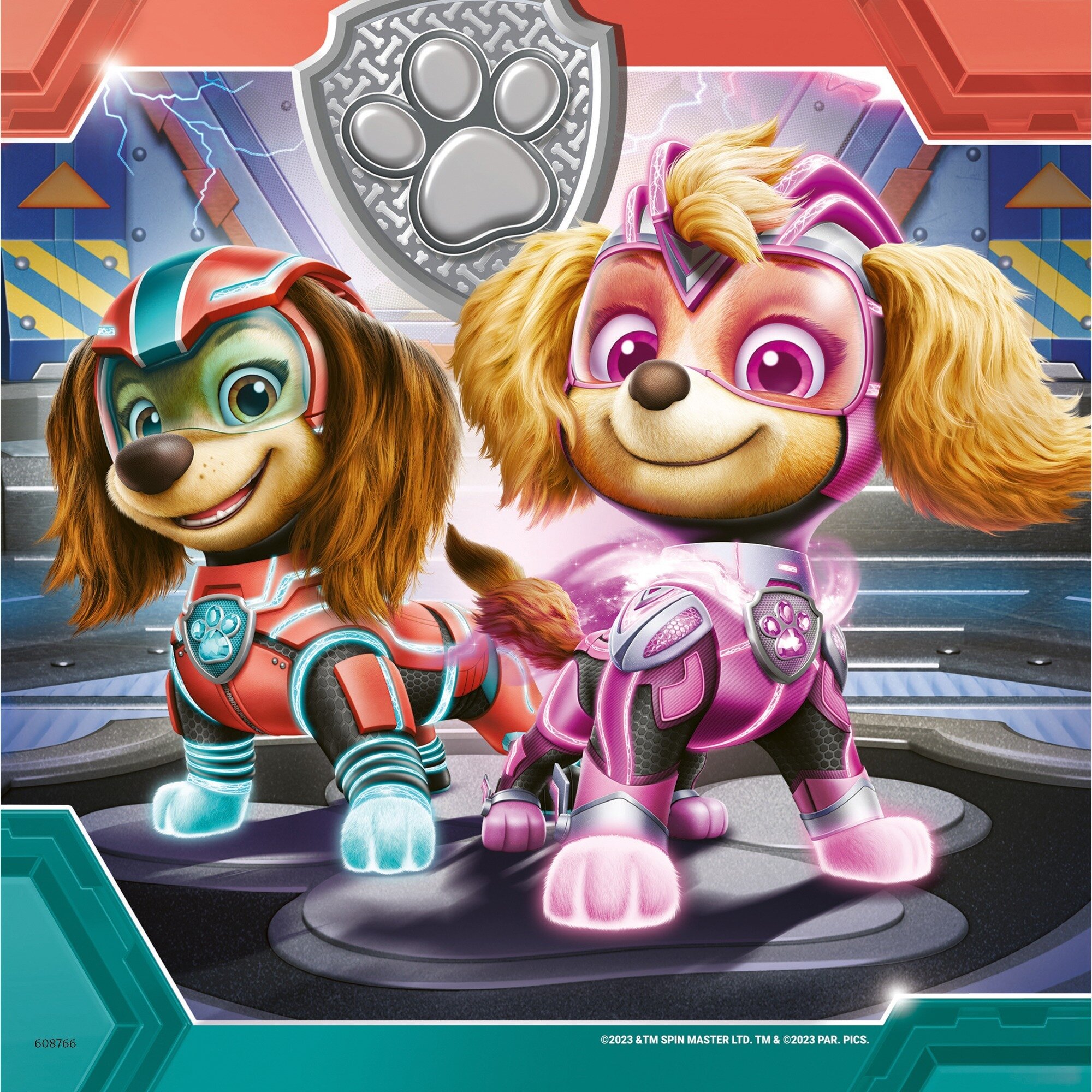 Ravensburger Puzzel - Paw Patrol The Mighty Movie 3x49 stukjes