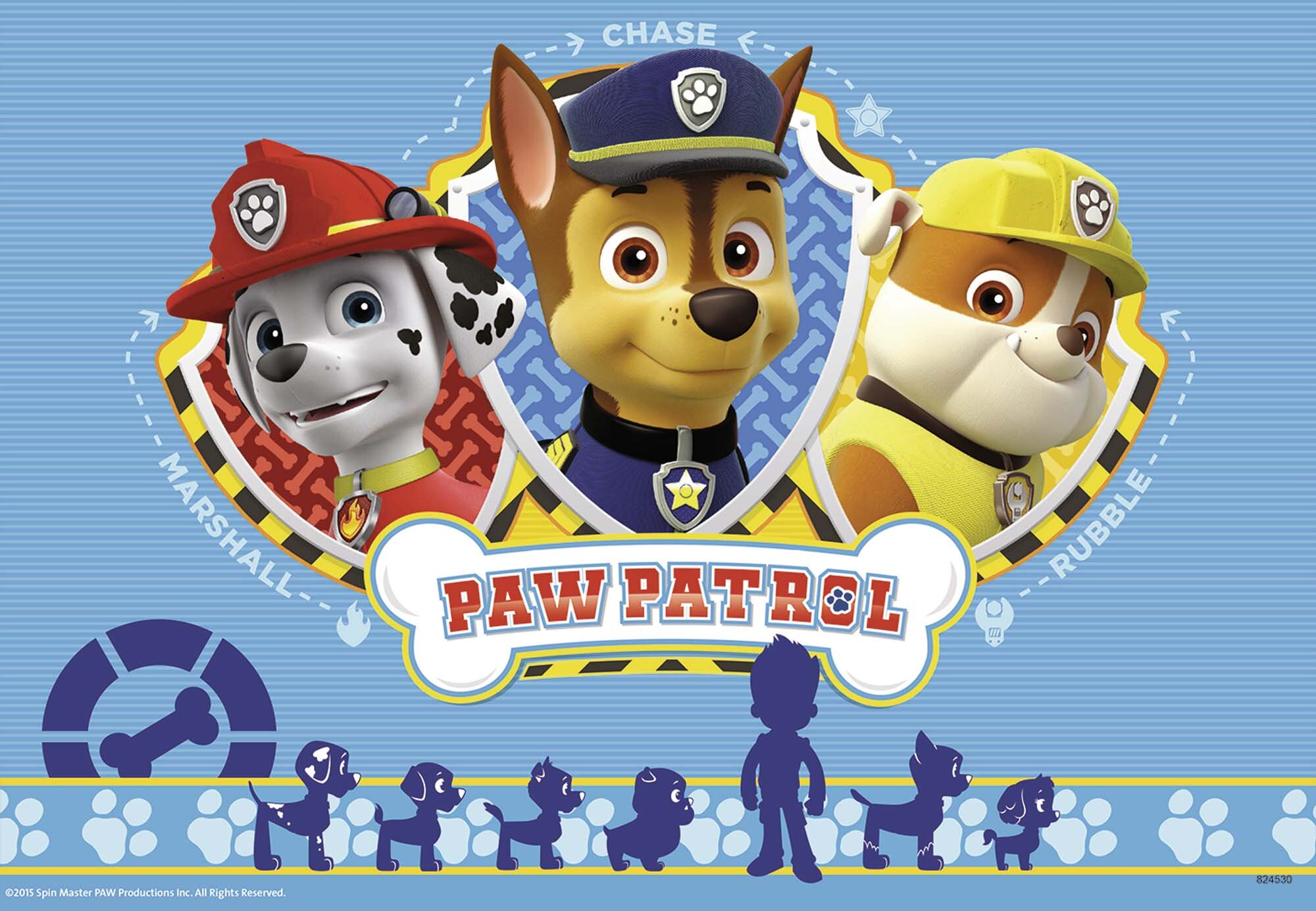 Ravensburger Puzzel - Paw Patrol 2x12 stukjes