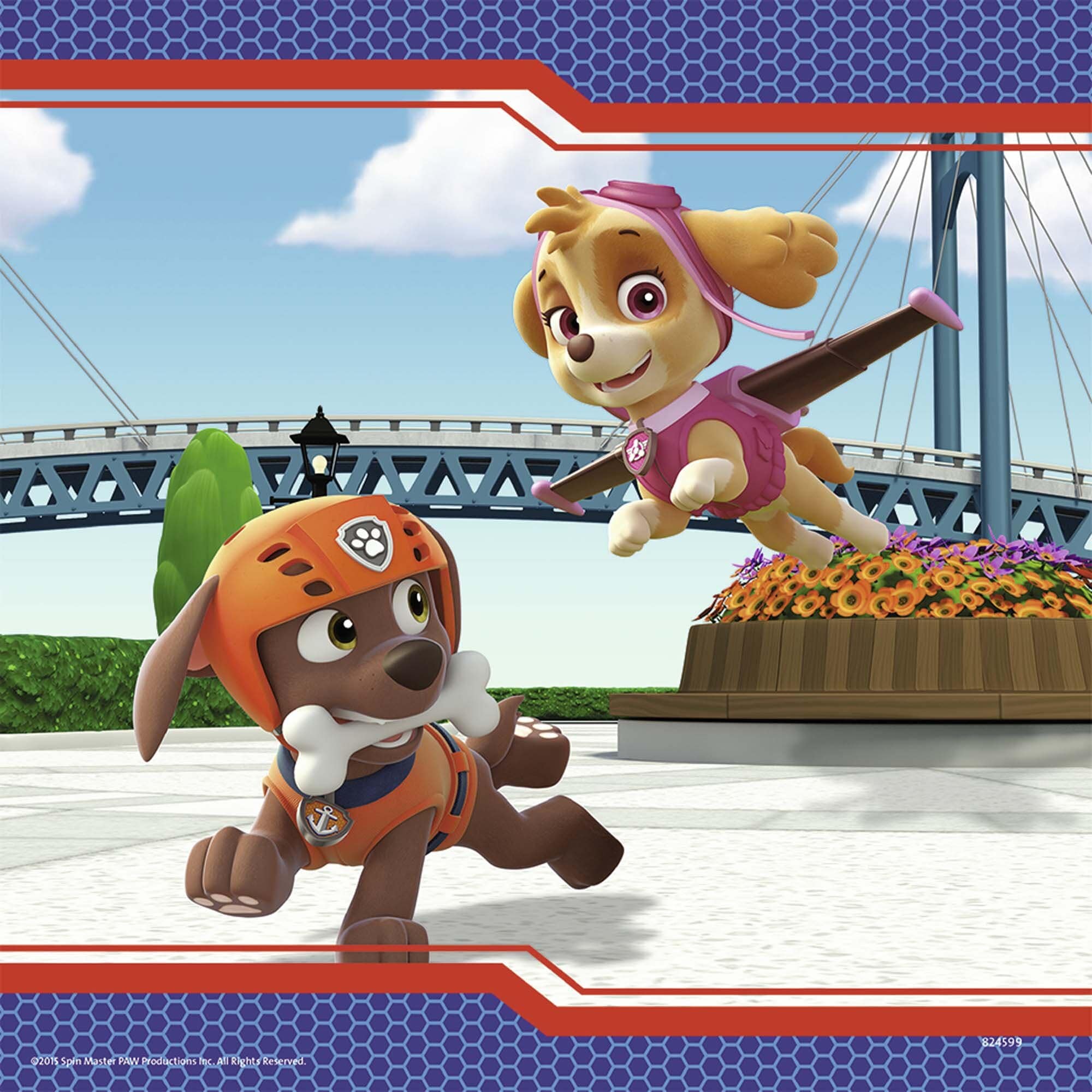 Ravensburger Puzzel - Paw Patrol Furry Heroes 3x49 stukjes