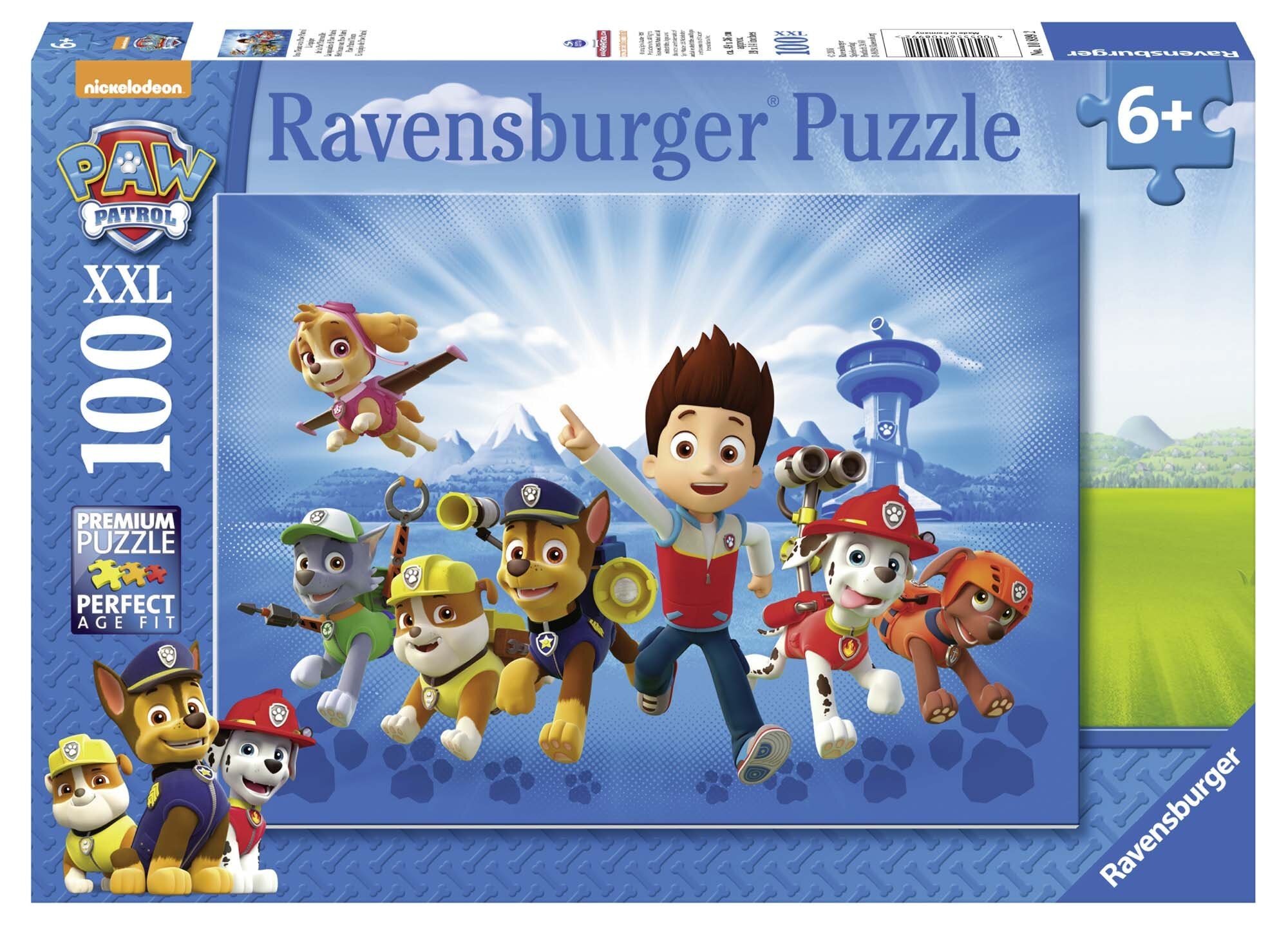 Ravensburger Puzzel - Paw Patrol 100 stukjes XXL