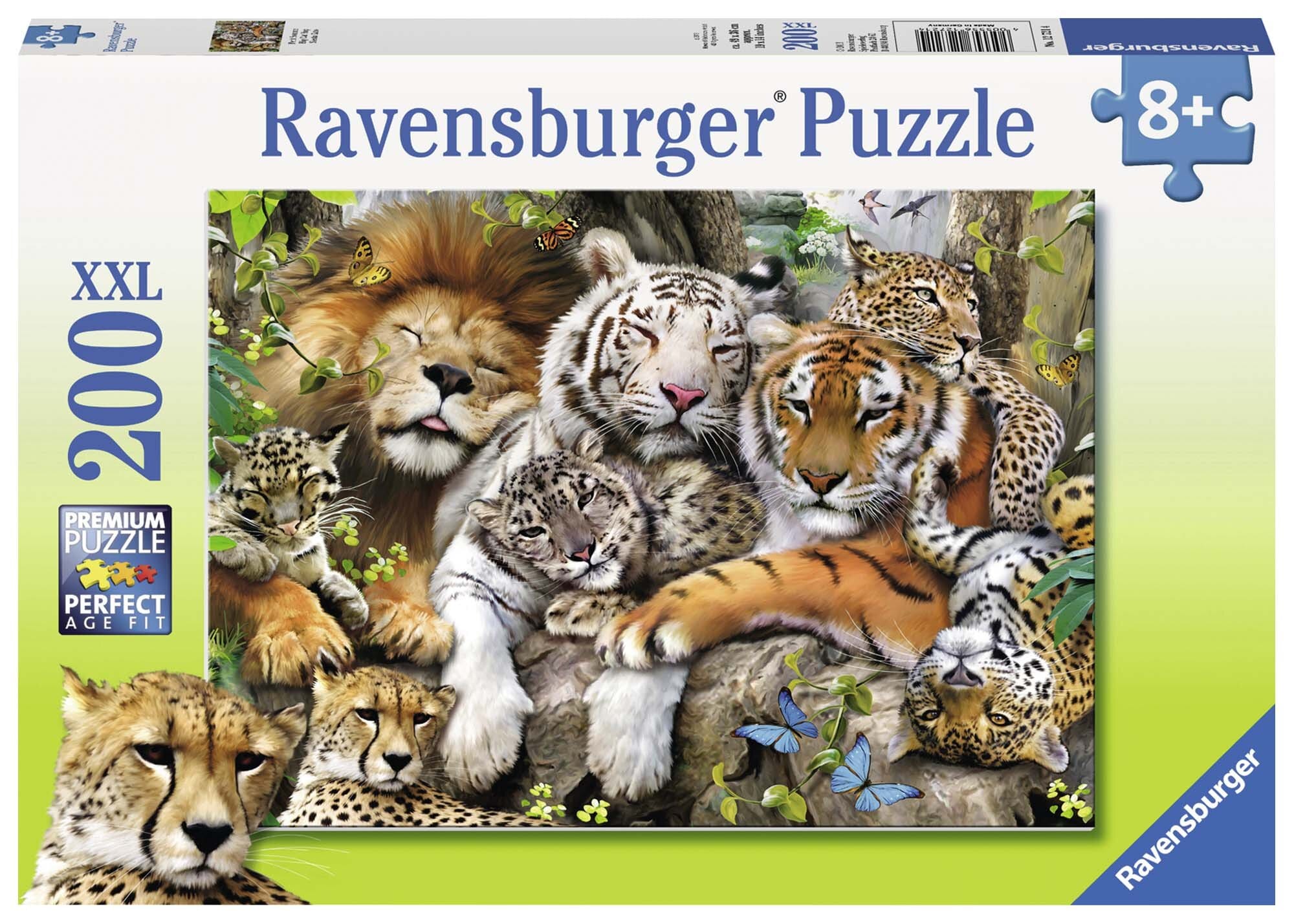 Ravensburger Puzzel - Slapende katachtige 200 stukjes XXL