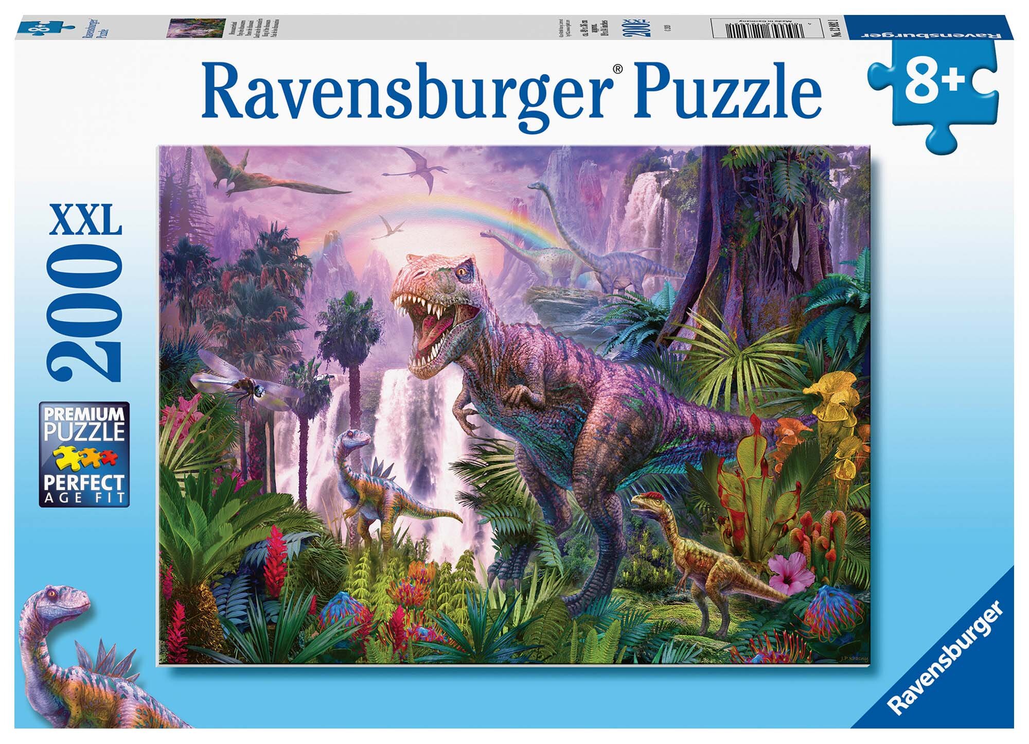 Ravensburger Puzzel - Land van de Dinosaurussen 200 stukjes XXL