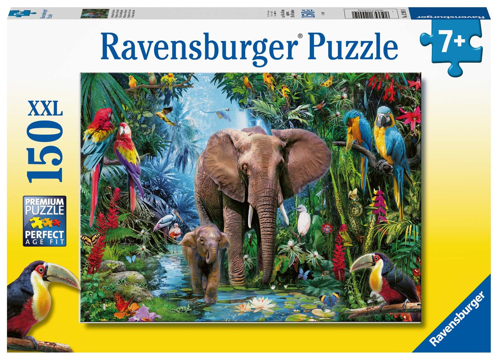 Ravensburger Puzzel - Safaridieren 150 stukjes XXL