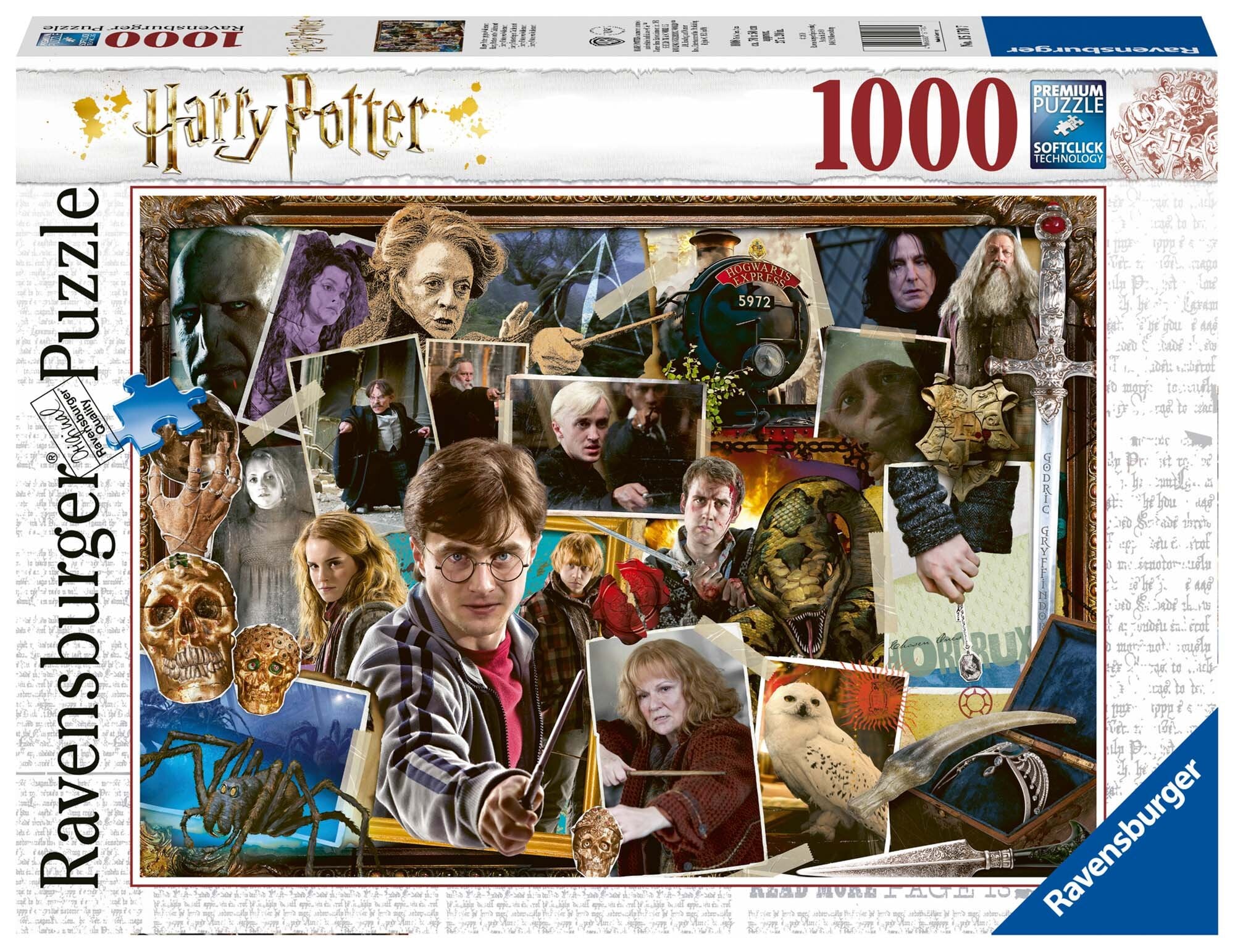 Ravensburger Puzzel - Harry Potter collage 1000 stukjes