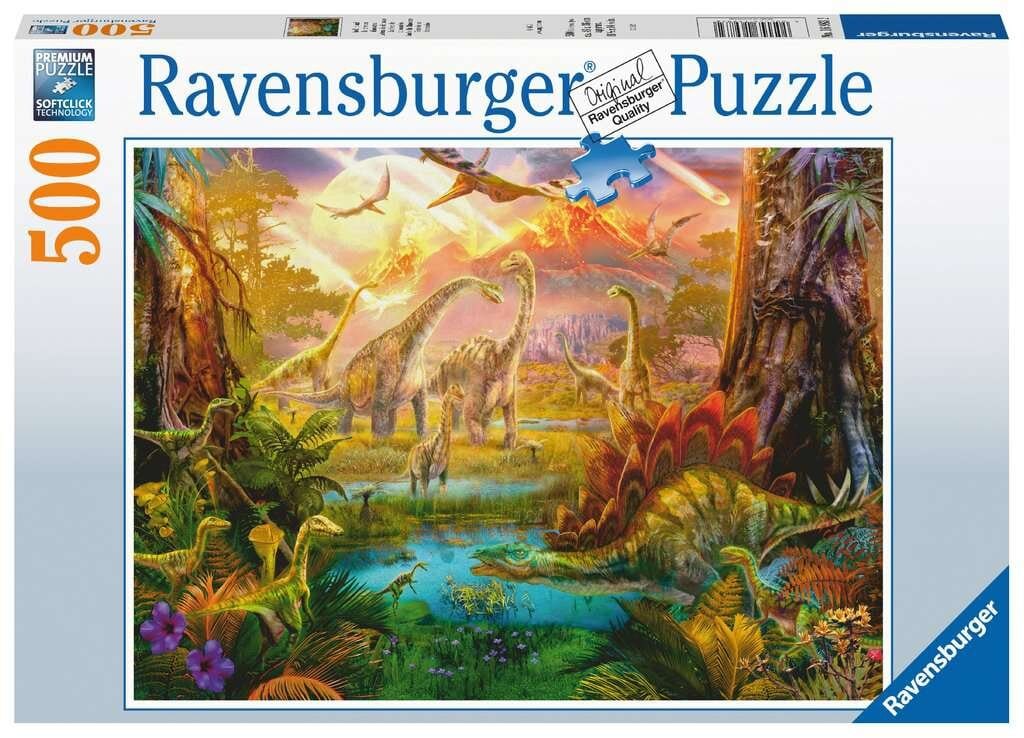 Ravensburger Puzzel - Land van de Dinosaurussen 500 stukjes