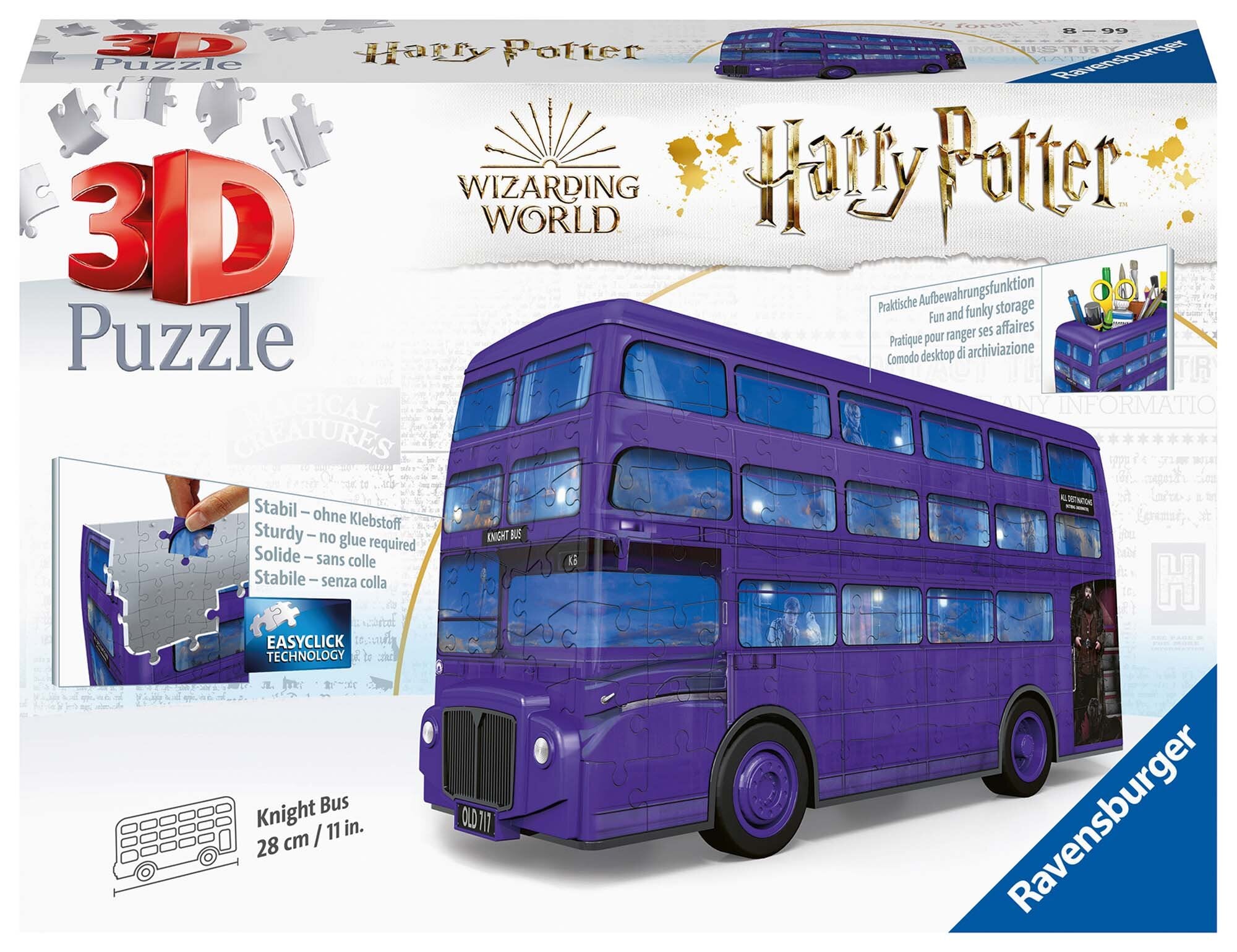 Ravensburger 3D Puzzel - Harry Potter Nachtbus 216 stukjes