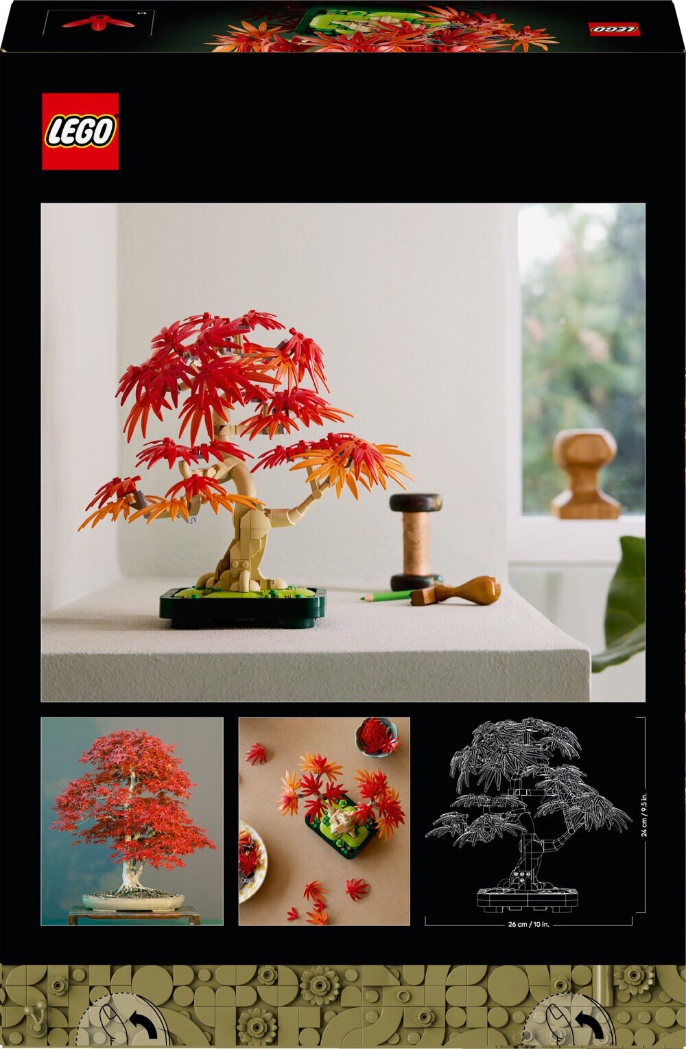 LEGO Botanicals - Japanse esdoorn bonsaiboompje 18+
