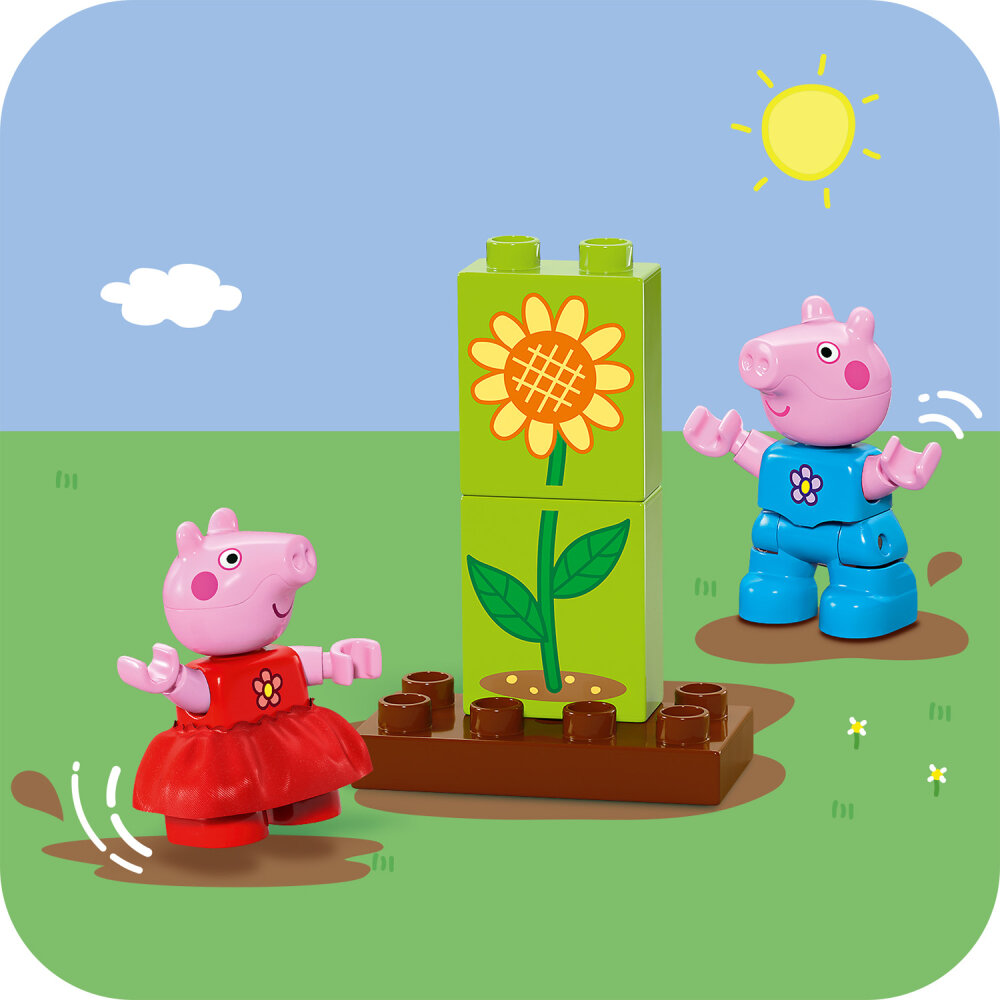 LEGO Peppa Pig - Peppa Big tuin en boomhut 2+