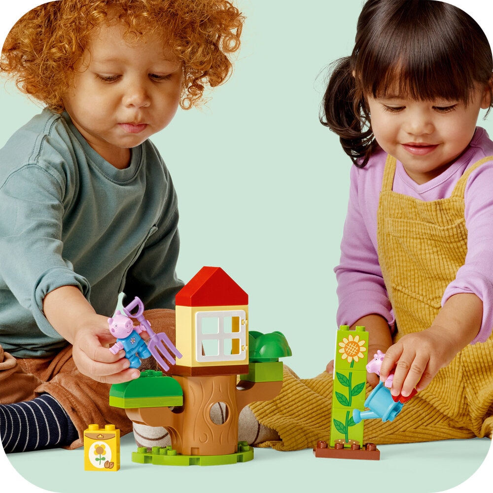 LEGO Peppa Pig - Peppa Big tuin en boomhut 2+