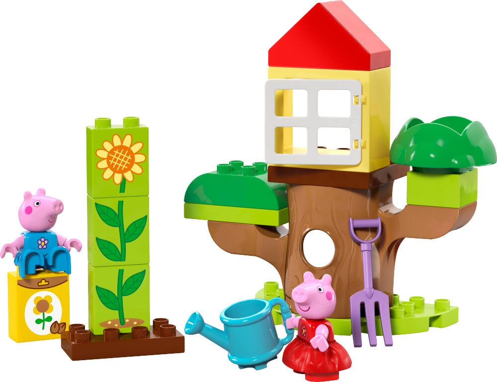 LEGO Peppa Pig - Peppa Big tuin en boomhut 2+