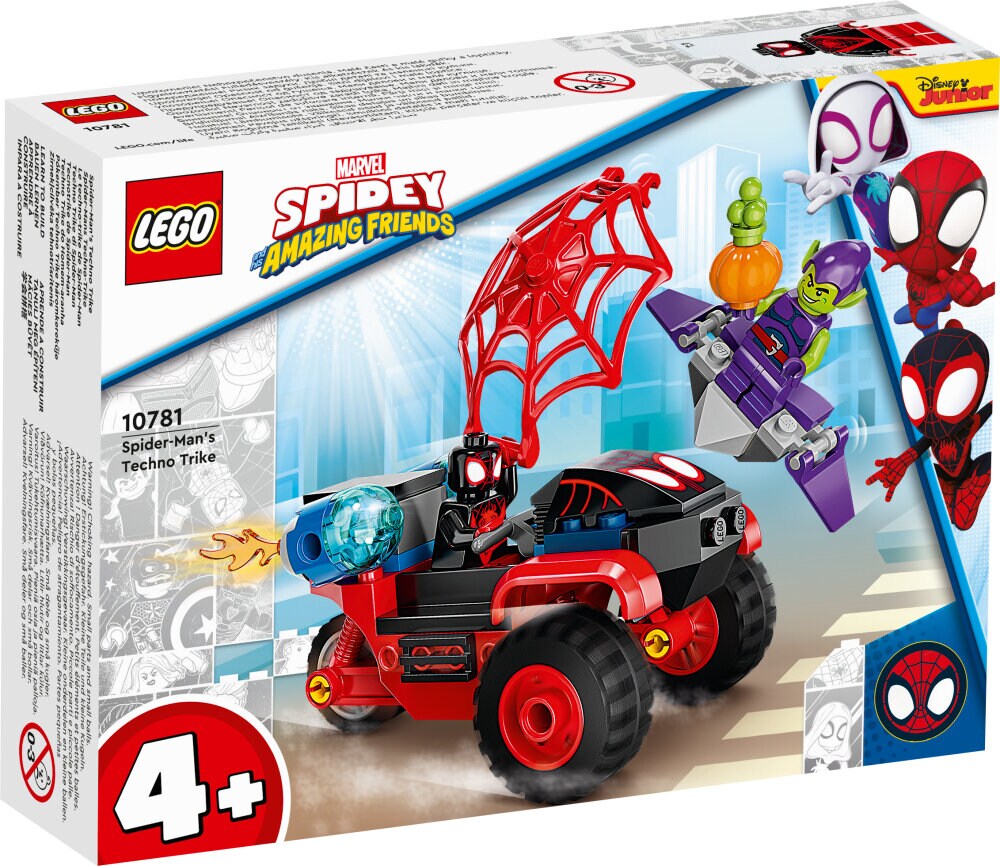 LEGO Marvel - Miles Morales: Spider-Mans tech driewieler 4+