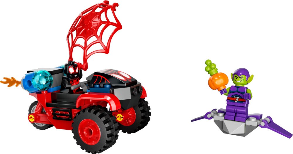 LEGO Marvel - Miles Morales: Spider-Mans tech driewieler 4+