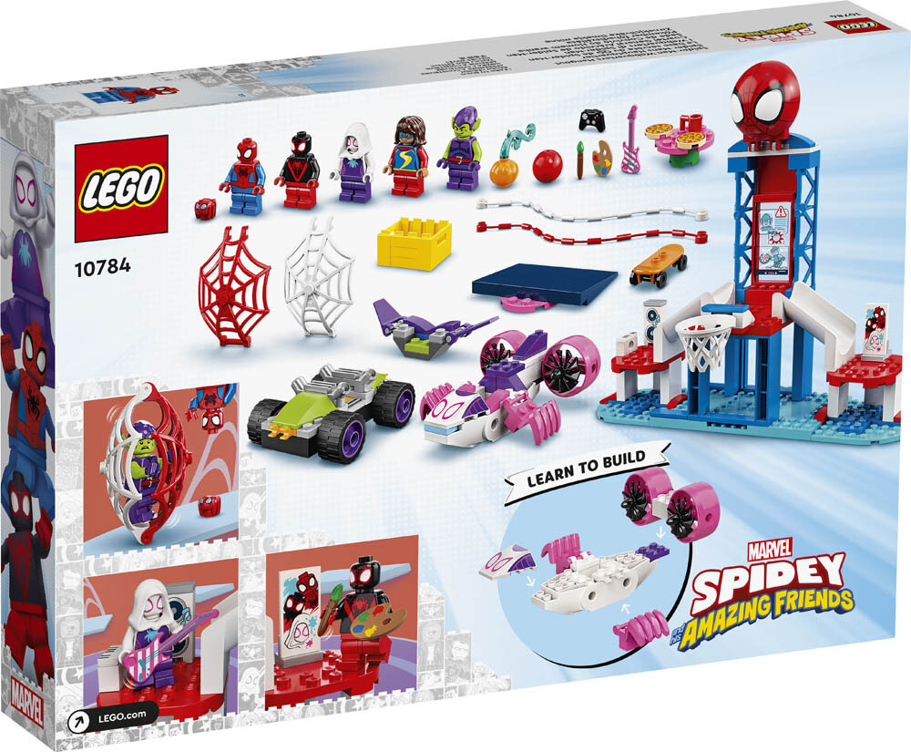 LEGO Marvel - Spider-Man Webuitvalsbasis ontmoeting 4+