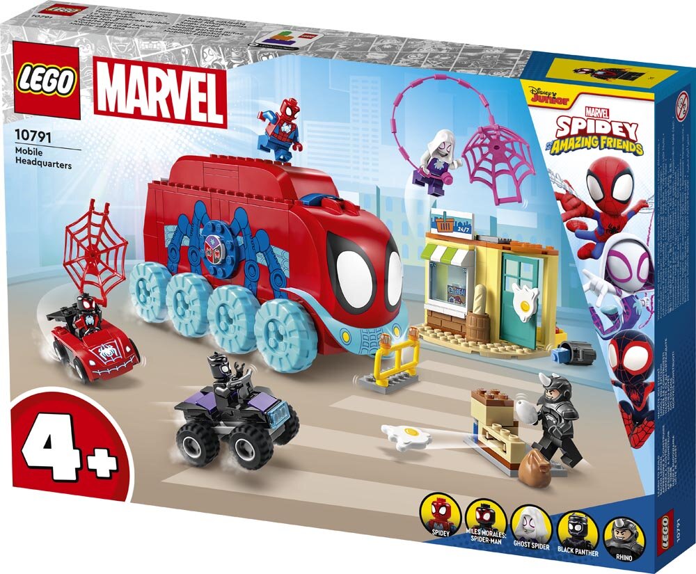 LEGO Marvel - Het mobiele hoofdkwartier van Team Spidey 4+