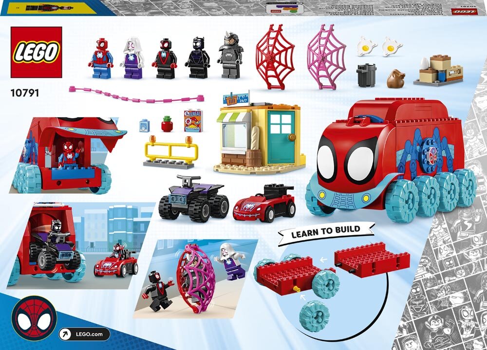 LEGO Marvel - Het mobiele hoofdkwartier van Team Spidey 4+