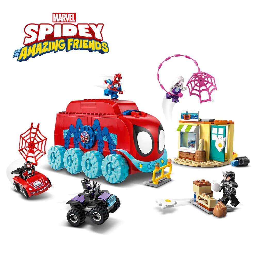 LEGO Marvel - Het mobiele hoofdkwartier van Team Spidey 4+