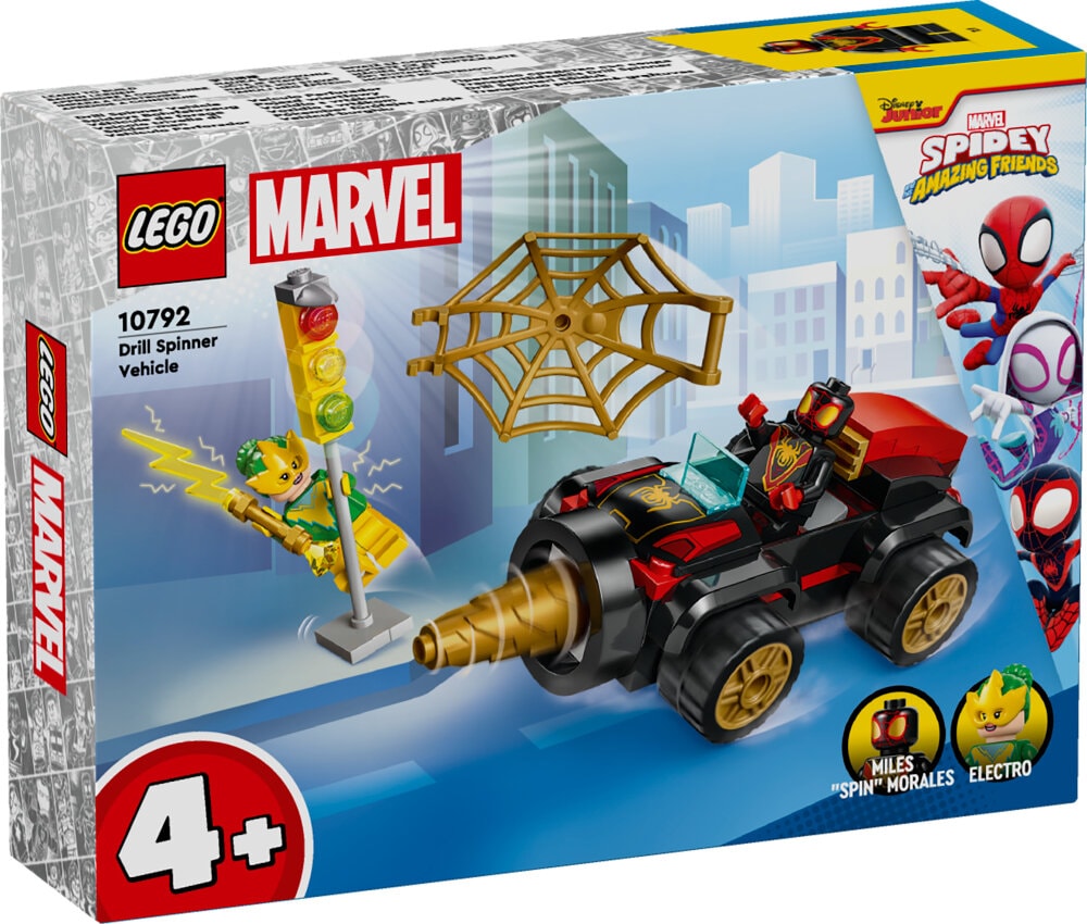 LEGO Marvel - Drilboorvoertuig 4+