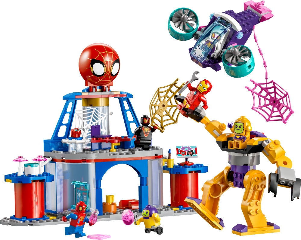 LEGO Marvel - Team Spidey webspinner hoofdkwartier 4+