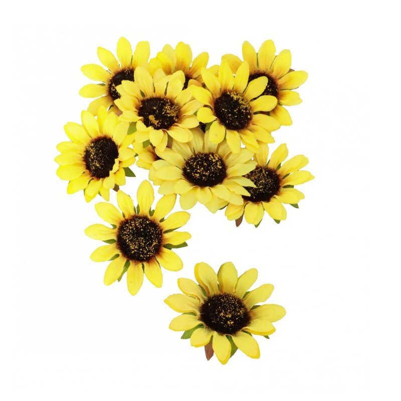 Kunstmatige Zonnebloemen 12 stuks