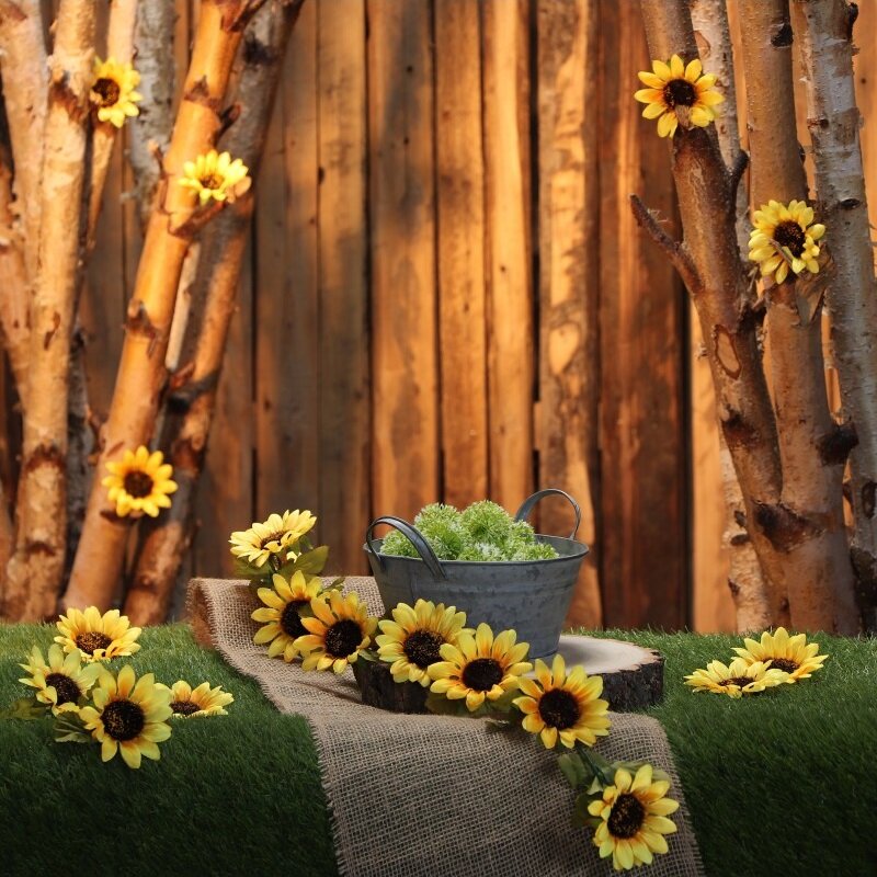 Kunstmatige Zonnebloemen 12 stuks