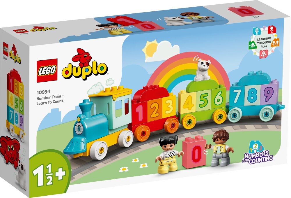 LEGO Duplo - Getallentrein - Leren tellen 1+