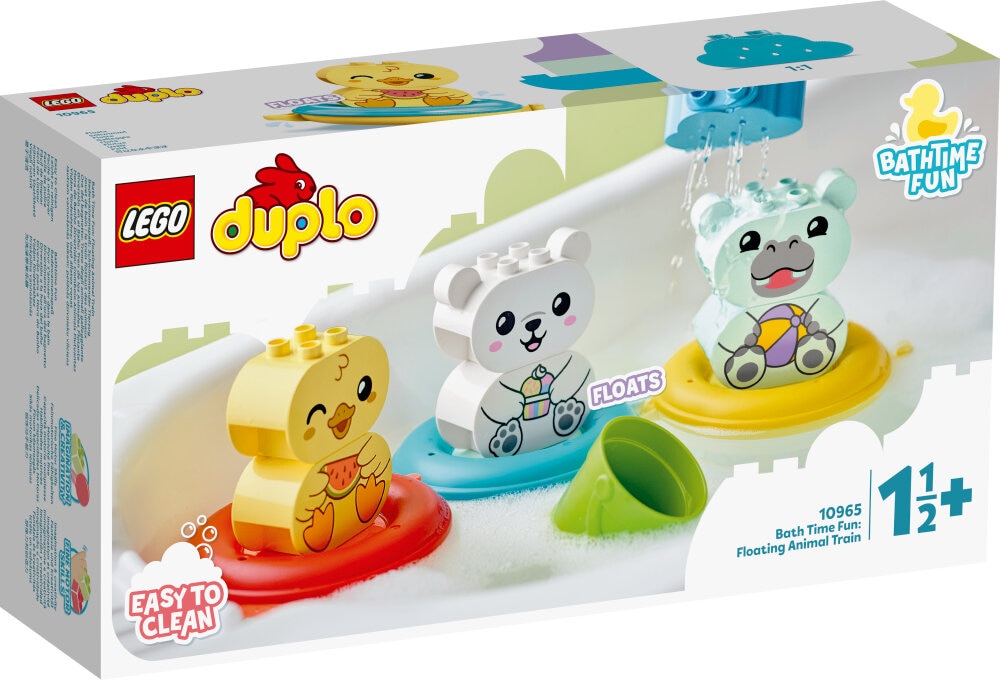 LEGO Duplo - Pret in bad: drijvende dierentrein 1+