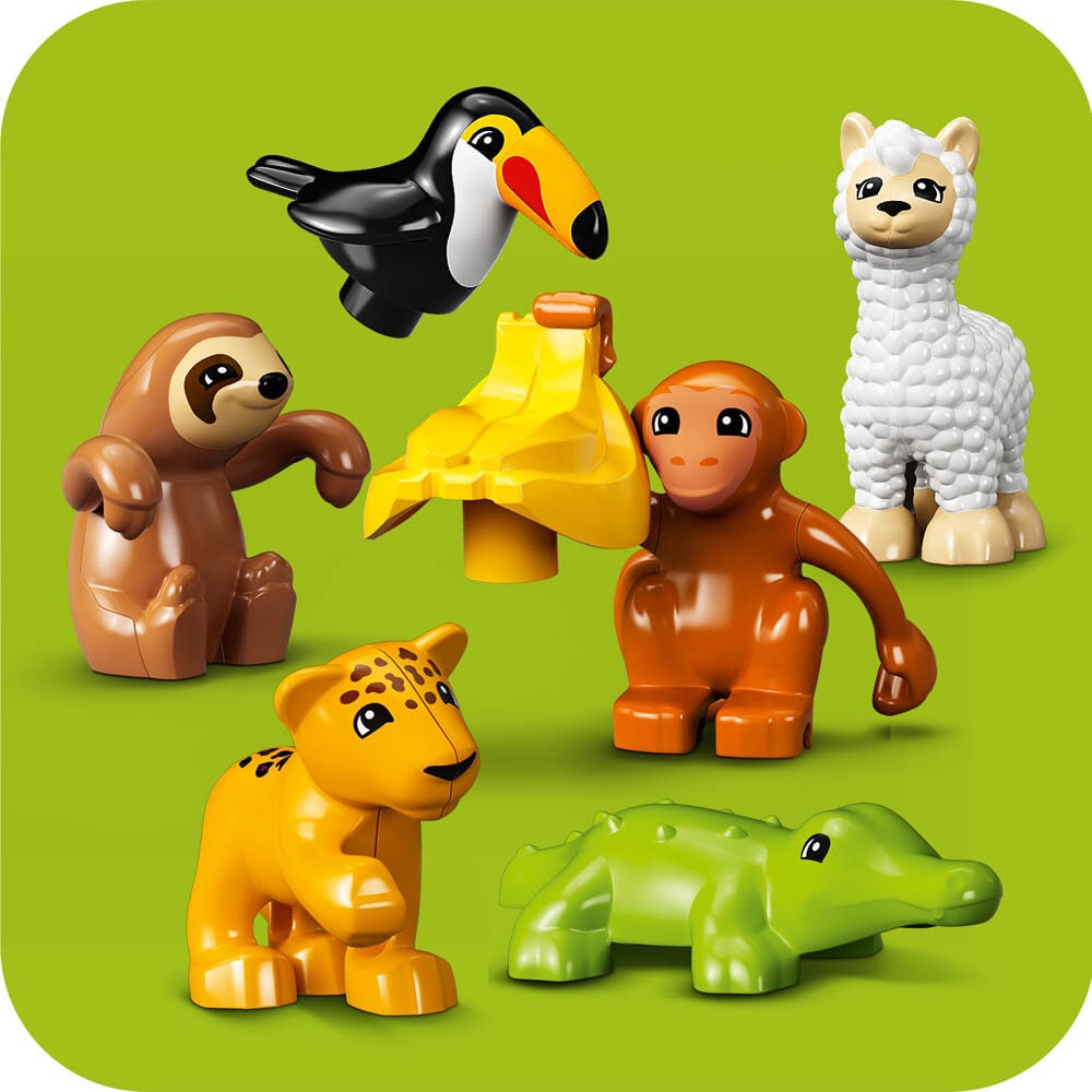 LEGO Duplo Wilde dieren van Zuid-Amerika 2+