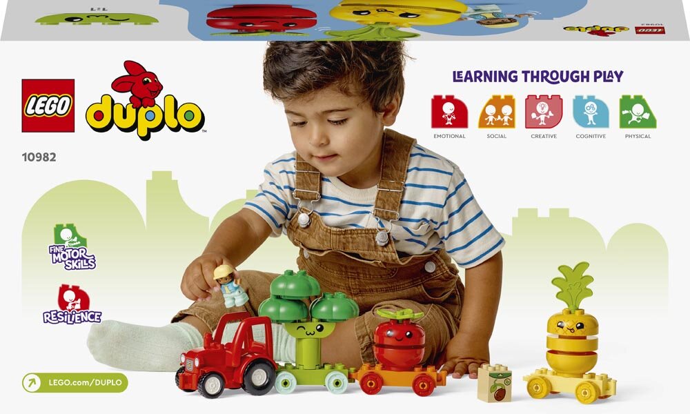 LEGO Duplo - Fruit- en Groentetractor 1+