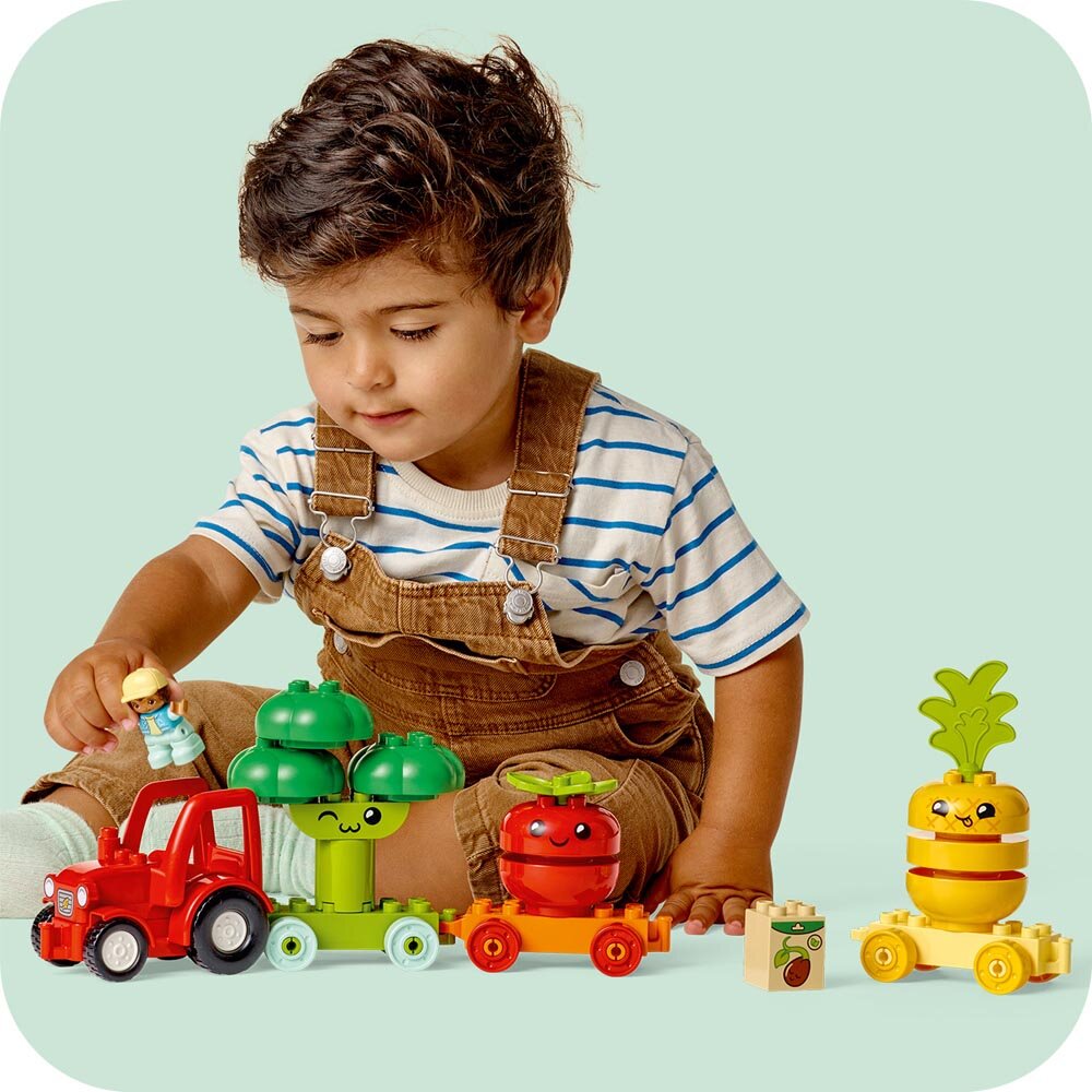 LEGO Duplo - Fruit- en Groentetractor 1+