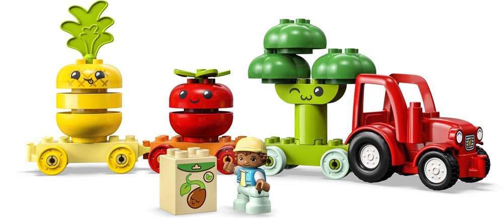 LEGO Duplo - Fruit- en Groentetractor 1+