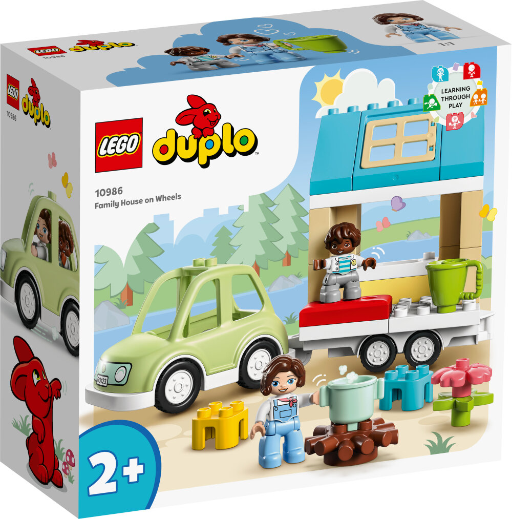 LEGO Duplo - Familiehuis op wielen 2+