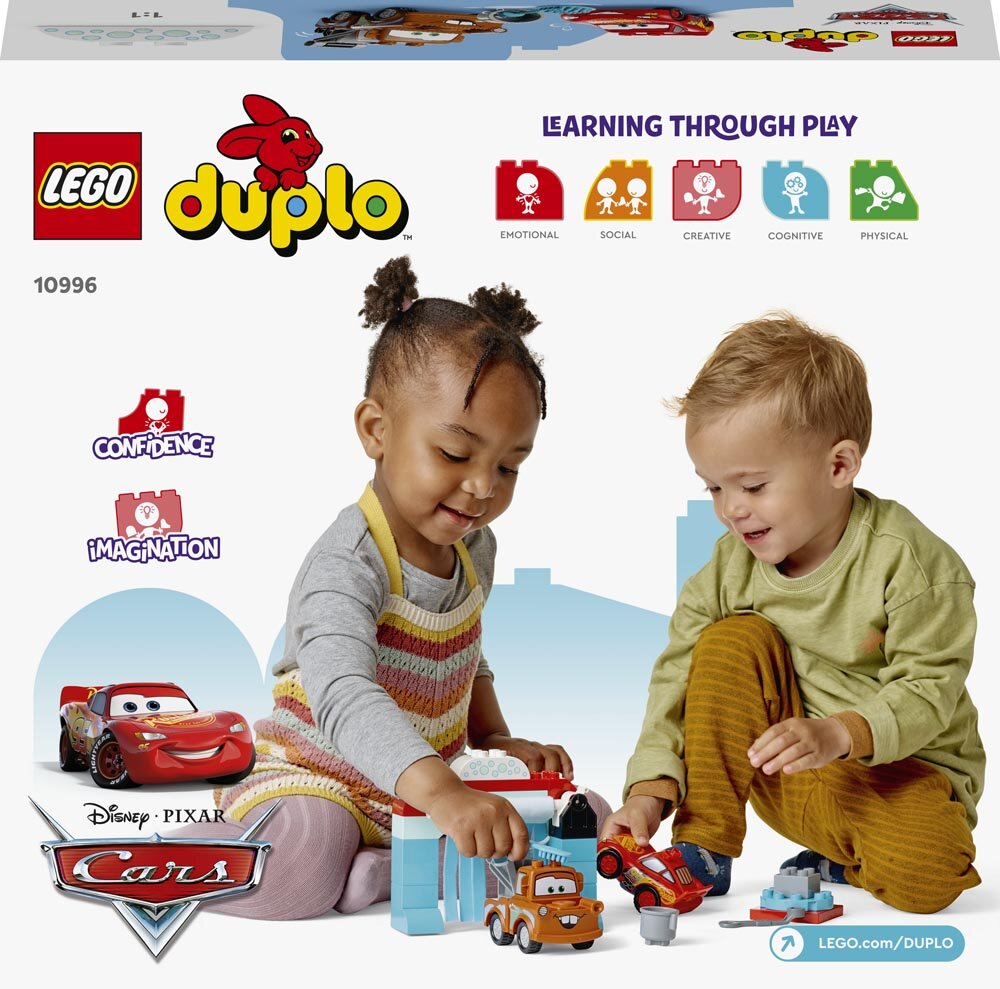 LEGO Duplo - Bliksem McQueen & Takel wasstraatpret 2+