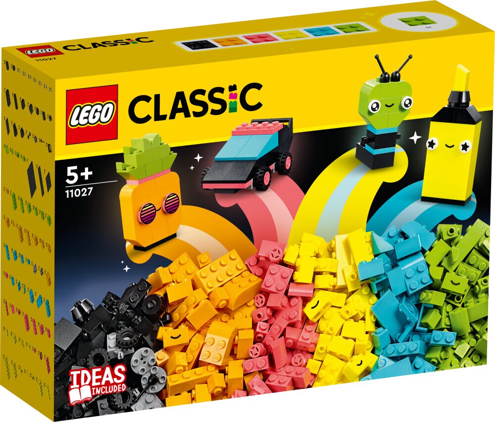 LEGO Classic - Creatief spelen met neon 5+