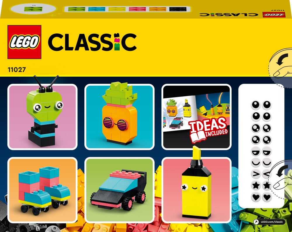 LEGO Classic - Creatief spelen met neon 5+