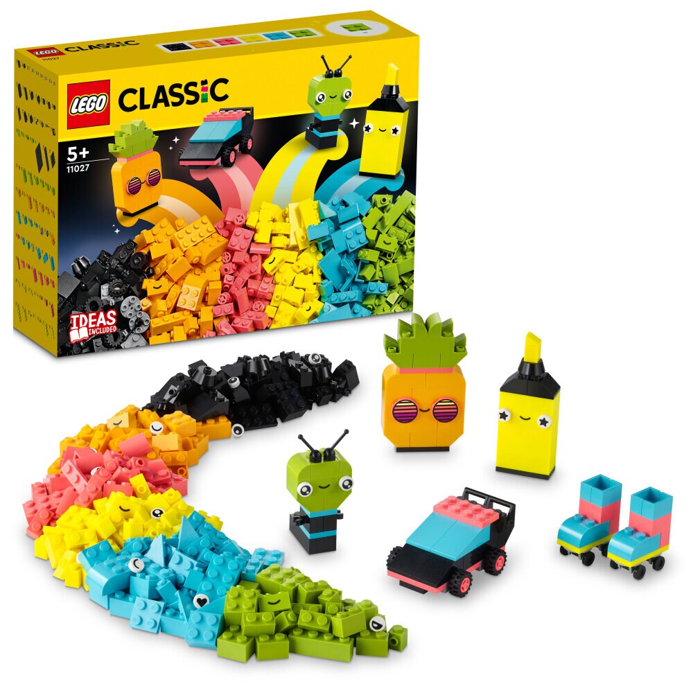 LEGO Classic - Creatief spelen met neon 5+