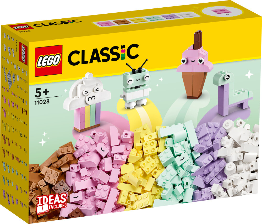 LEGO Classic - Creatief spelen met pastelkleuren 5+