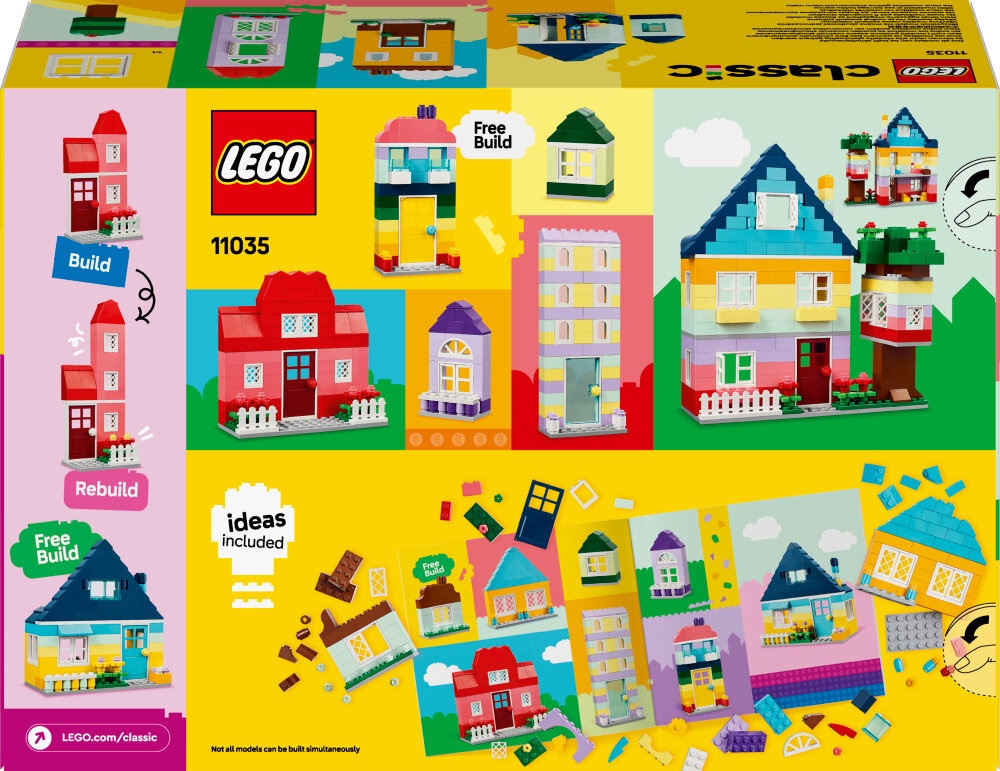 LEGO Classic - Creatieve huizen 4+