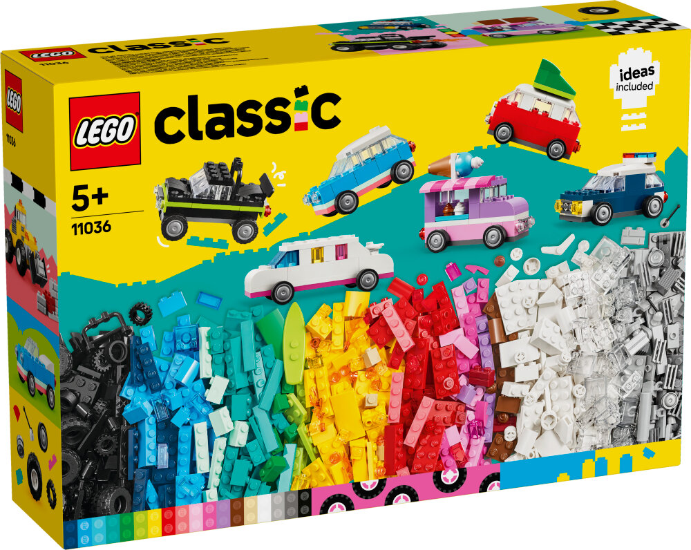 LEGO Classic - Creatieve voertuigen 5+