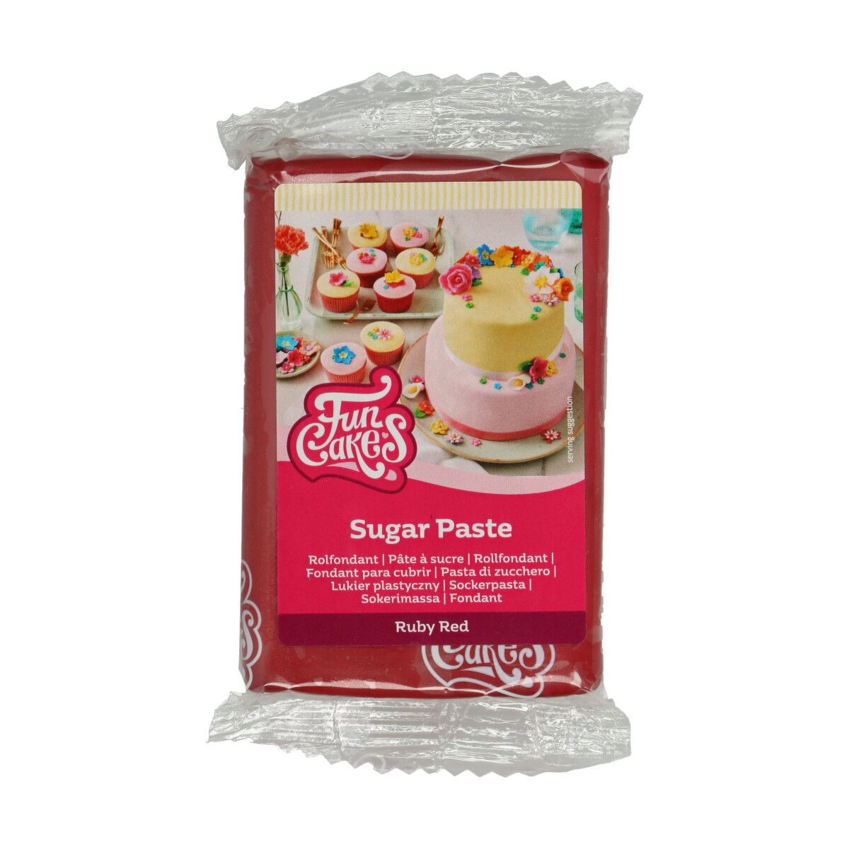 FunCakes - Rolfondant Ruby Red 250 g