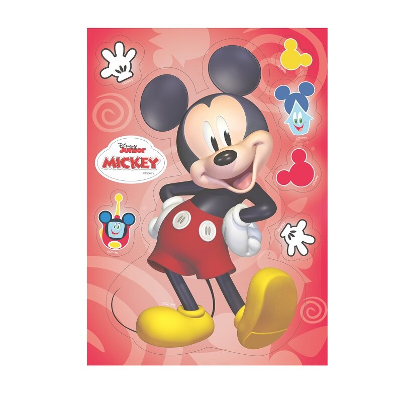 Mickey Mouse - Taartdecoraties van Ouwel 7 stuks