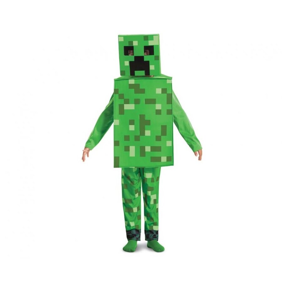 Minecraft Kostuum Kind Creeper 4-6 jaar