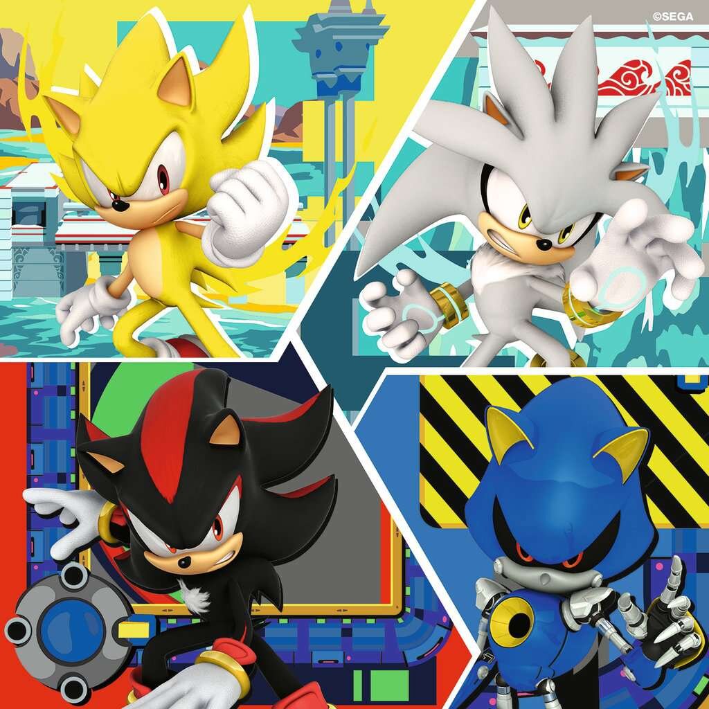 Ravensburger Puzzel - Sonic Core 3x49 stukjes